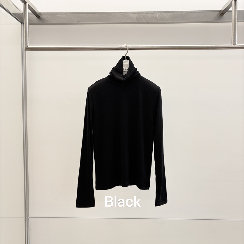 HEHR東大門㊣直郵女裝新款25秋冬推薦人氣熱賣休閑長袖T恤高領hehr-AUTOMNE長袖T恤圖色10