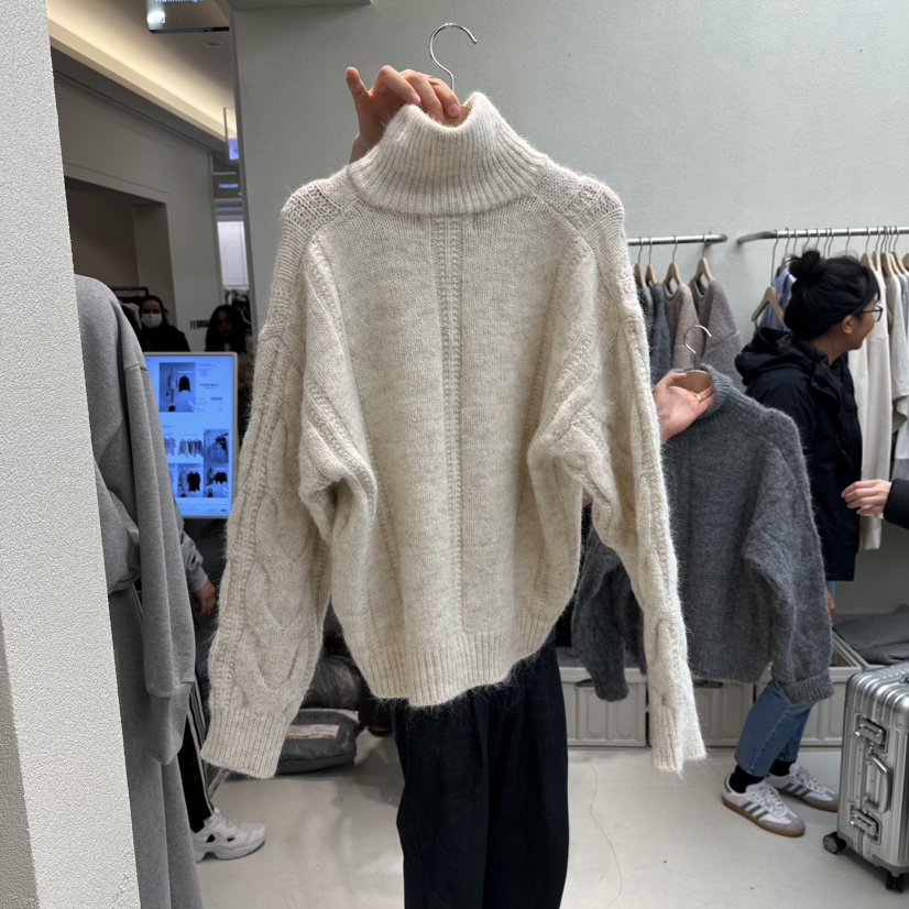 HUMMING BIRD韓國直郵㊣女裝新款職業25秋冬熱賣人氣針織衫HUMMING BIRD針織衫