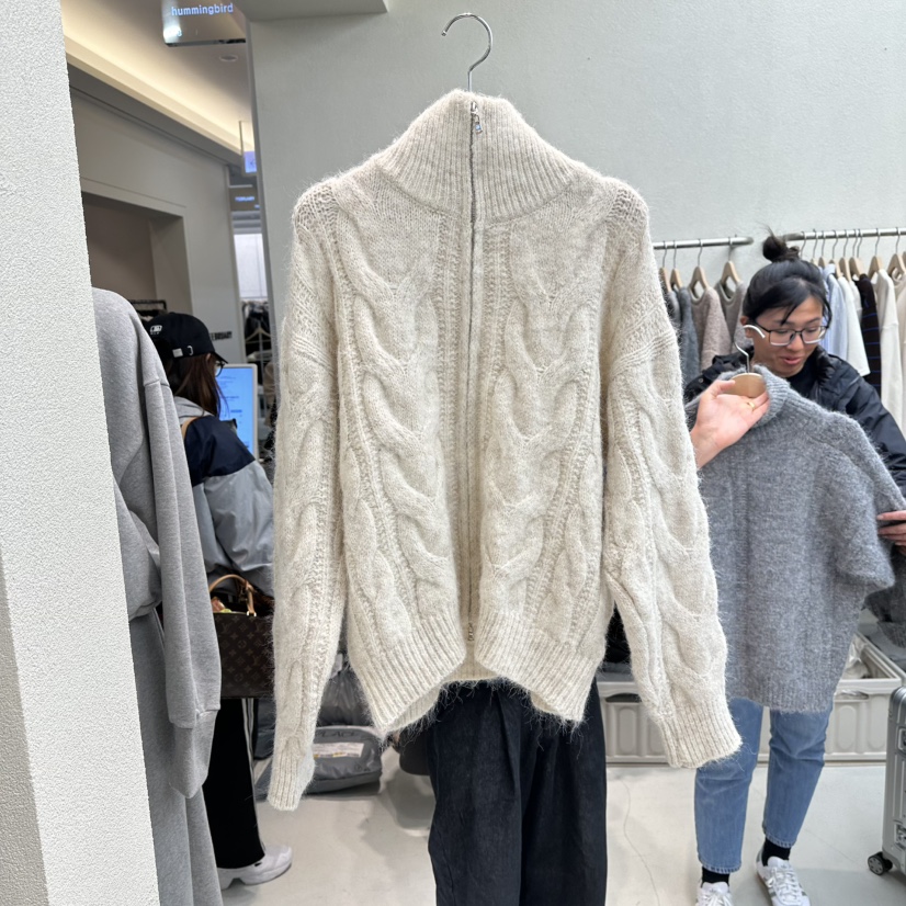 HUMMING BIRD韓國直郵㊣女裝新款職業25秋冬熱賣人氣針織衫HUMMING BIRD針織衫