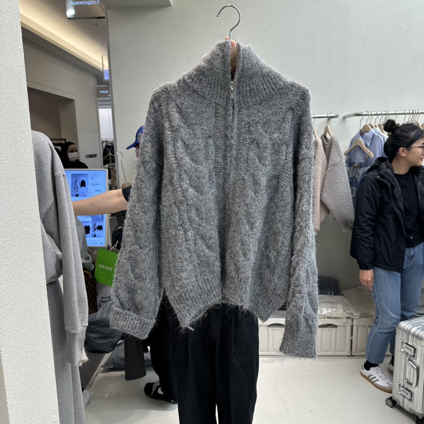 HUMMING BIRD韓國直郵㊣女裝新款職業25秋冬熱賣人氣針織衫HUMMING BIRD針織衫圖色2