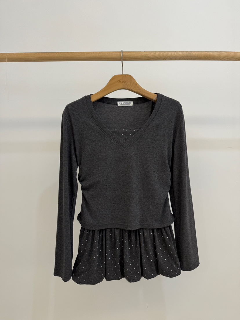 BY CHAPTER東大門㊣代購女士新品真品25秋冬套裝兩件套套裝BY Chapter套裝圖色3