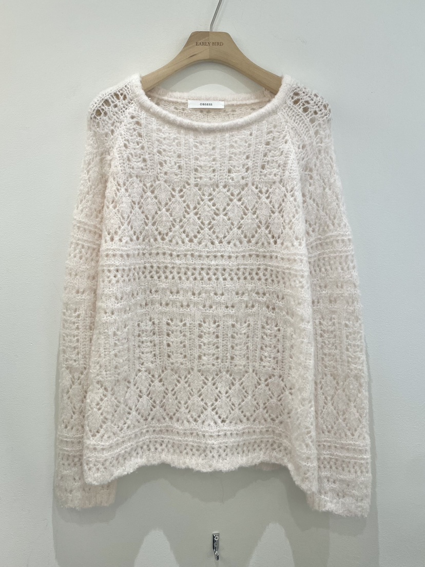 OBSESS東大門㊣直郵女裝新品推薦熱賣時尚職業25秋冬針織衫OBSESS/EARLY BIRD針織衫