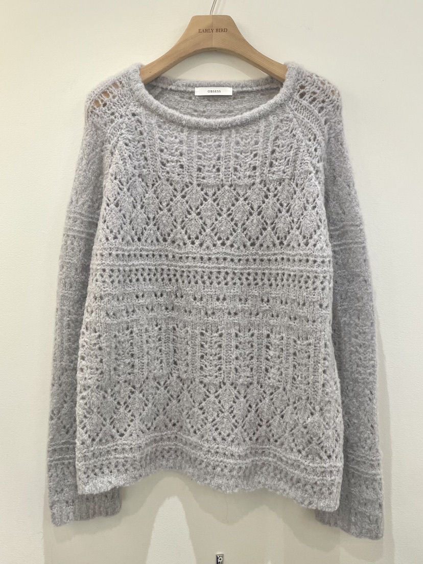 OBSESS東大門㊣直郵女裝新品推薦熱賣時尚職業25秋冬針織衫OBSESS/EARLY BIRD針織衫圖色2