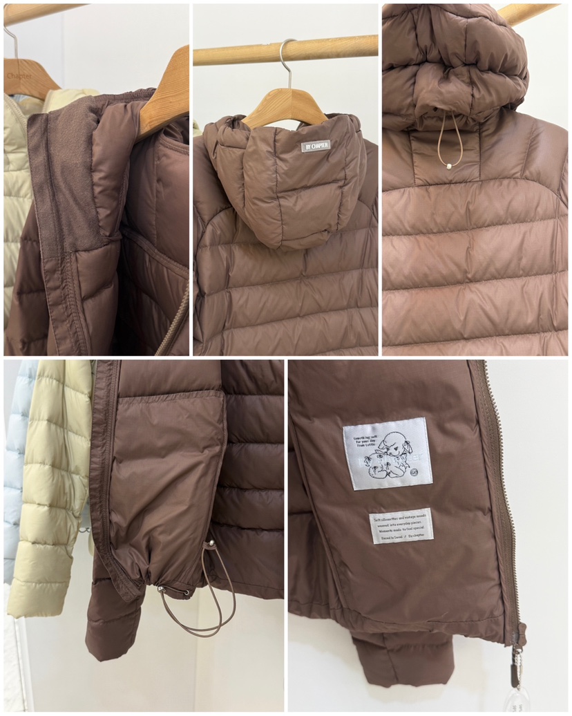 BY CHAPTER東大門㊣代購女士新款人氣熱賣短款羽絨服含包填充BY Chapter短款羽絨服