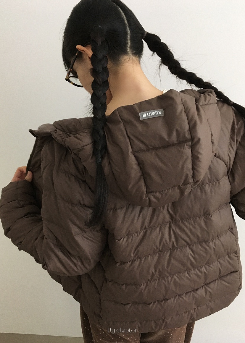 BY CHAPTER東大門㊣代購女士新款人氣熱賣短款羽絨服含包填充BY Chapter短款羽絨服