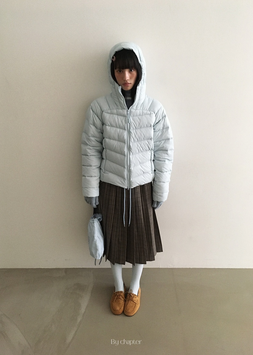 BY CHAPTER東大門㊣代購女士新款人氣熱賣短款羽絨服含包填充BY Chapter短款羽絨服