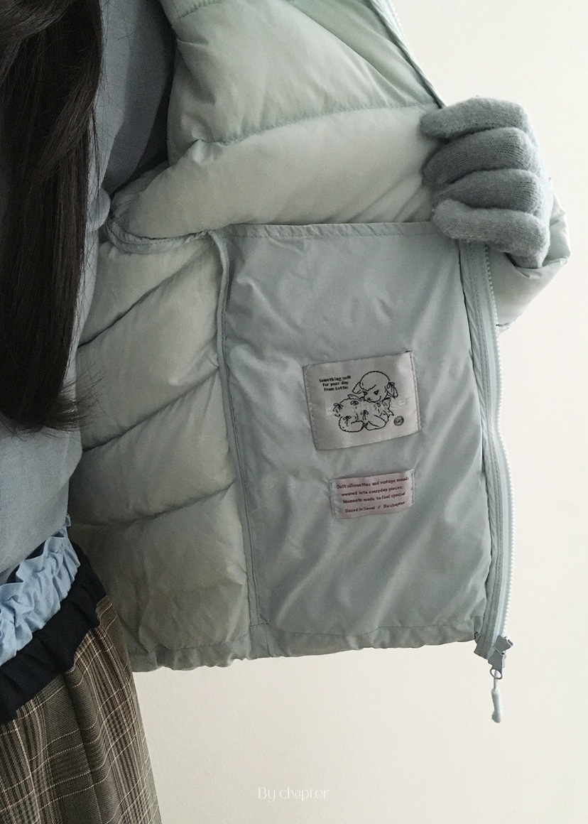 BY CHAPTER東大門㊣代購女士新款人氣熱賣短款羽絨服含包填充BY Chapter短款羽絨服