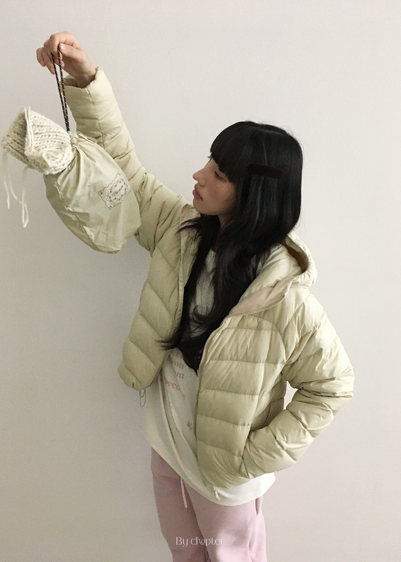 BY CHAPTER東大門㊣代購女士新款人氣熱賣短款羽絨服含包填充BY Chapter短款羽絨服