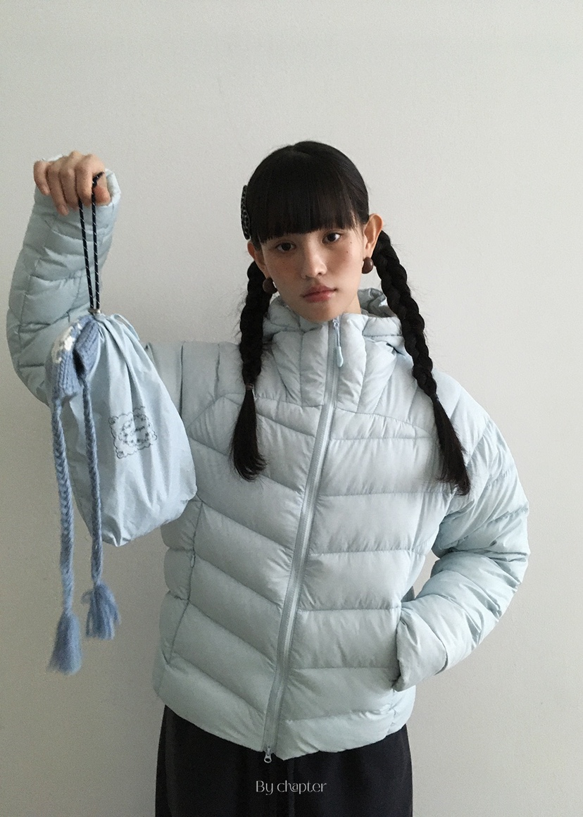 BY CHAPTER東大門㊣代購女士新款人氣熱賣短款羽絨服含包填充BY Chapter短款羽絨服圖色2