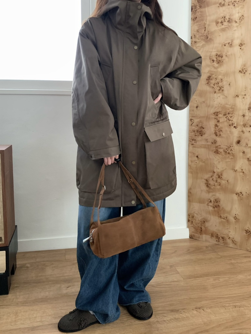 PEBBLE東大門㊣代購女裝新款真品休閑熱賣人氣時尚25秋冬夾克PEBBLE/LAYER夾克