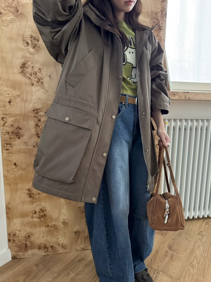 PEBBLE東大門㊣代購女裝新款真品休閑熱賣人氣時尚25秋冬夾克PEBBLE/LAYER夾克