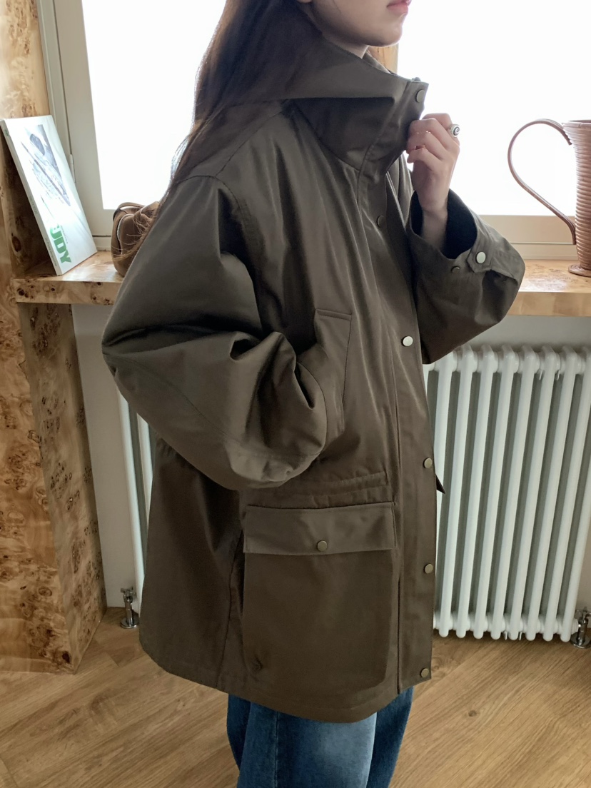 PEBBLE東大門㊣代購女裝新款真品休閑熱賣人氣時尚25秋冬夾克PEBBLE/LAYER夾克