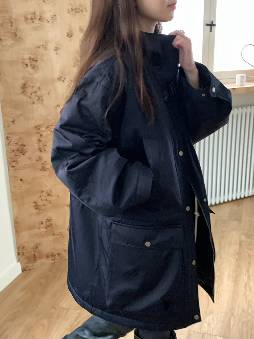 PEBBLE東大門㊣代購女裝新款真品休閑熱賣人氣時尚25秋冬夾克PEBBLE/LAYER夾克