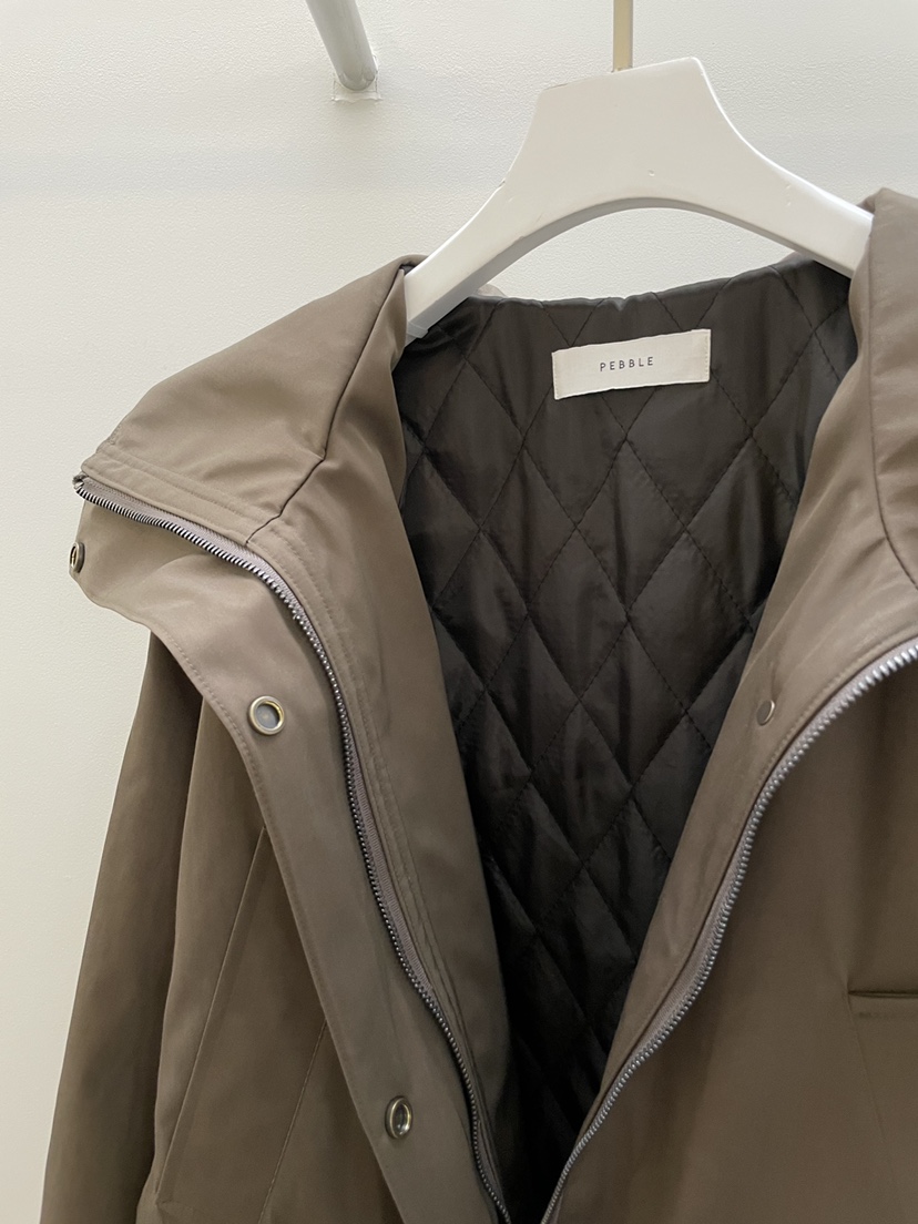PEBBLE東大門㊣代購女裝新款真品休閑熱賣人氣時尚25秋冬夾克PEBBLE/LAYER夾克
