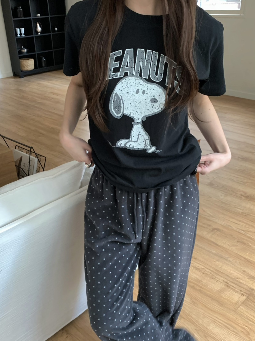 PEBBLE東大門㊣代購女裝新款推薦25秋冬時尚真品熱賣休閑T恤PEBBLE/LAYERT恤