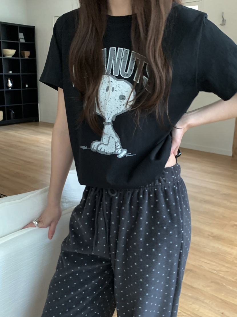 PEBBLE東大門㊣代購女裝新款推薦25秋冬時尚真品熱賣休閑T恤PEBBLE/LAYERT恤