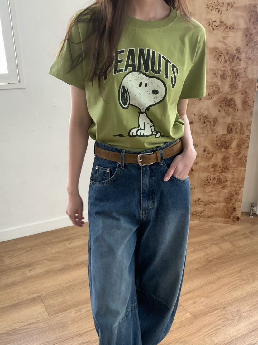 PEBBLE東大門㊣代購女裝新款推薦25秋冬時尚真品熱賣休閑T恤PEBBLE/LAYERT恤