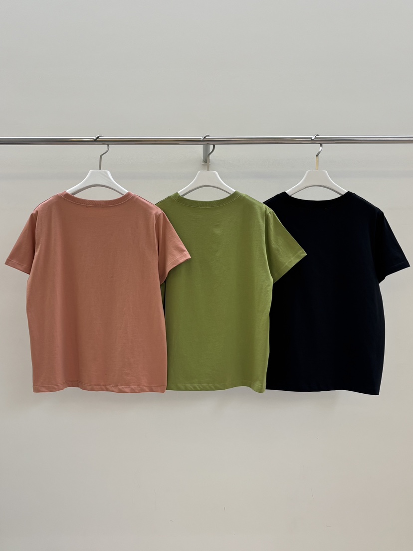 PEBBLE東大門㊣代購女裝新款推薦25秋冬時尚真品熱賣休閑T恤PEBBLE/LAYERT恤