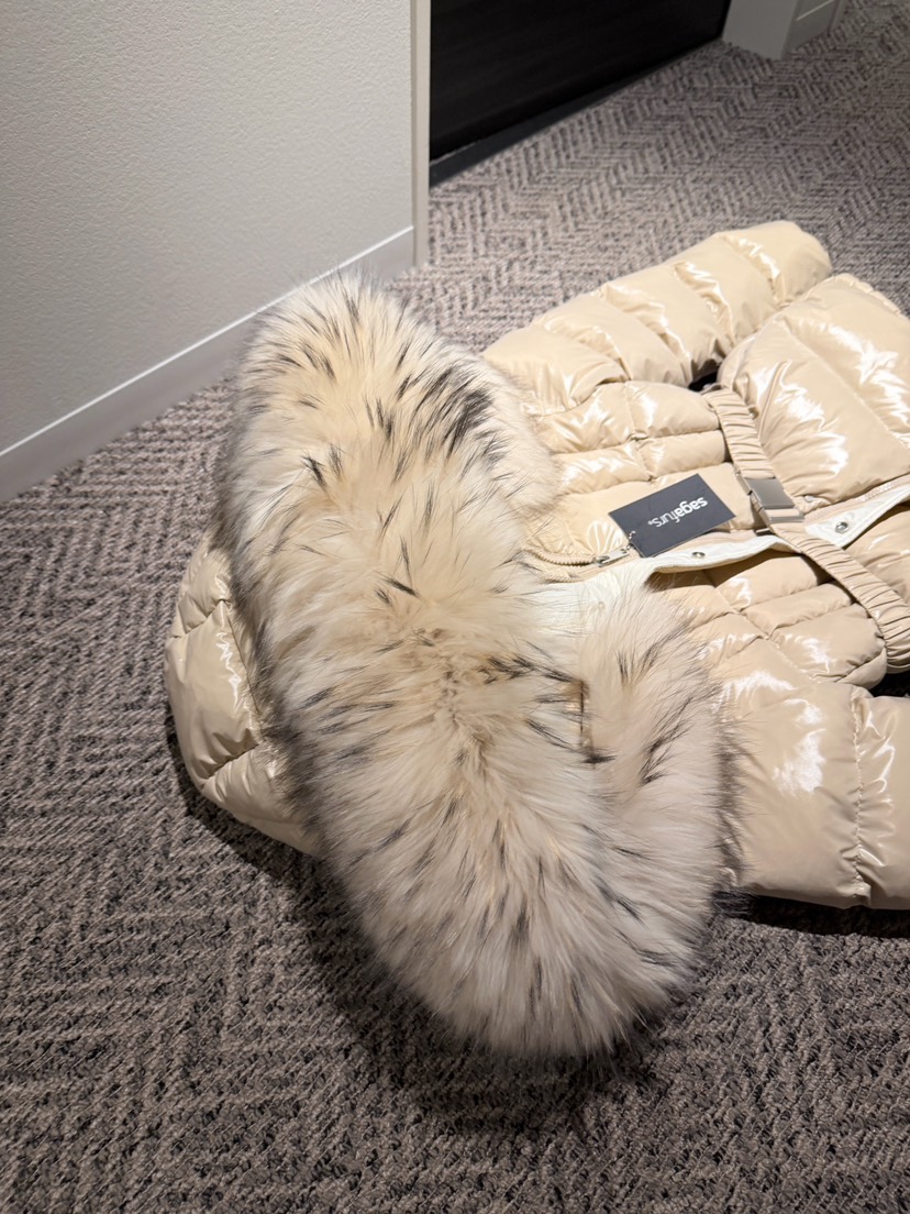 DAZE東大門㊣代購女士新品真品熱賣短款羽絨服含腰帶拼色浣熊LAVIEU短款羽絨服