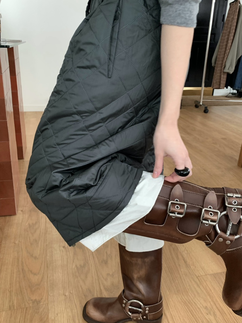 PEBBLE東大門㊣實拍女裝新款推薦熱賣職業人氣真品短褲絎縫PEBBLE/LAYER短褲