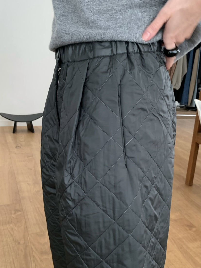 PEBBLE東大門㊣實拍女裝新款推薦熱賣職業人氣真品短褲絎縫PEBBLE/LAYER短褲