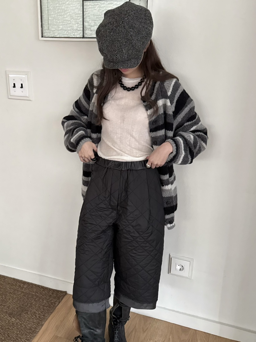 PEBBLE東大門㊣實拍女裝新款推薦熱賣職業人氣真品短褲絎縫PEBBLE/LAYER短褲