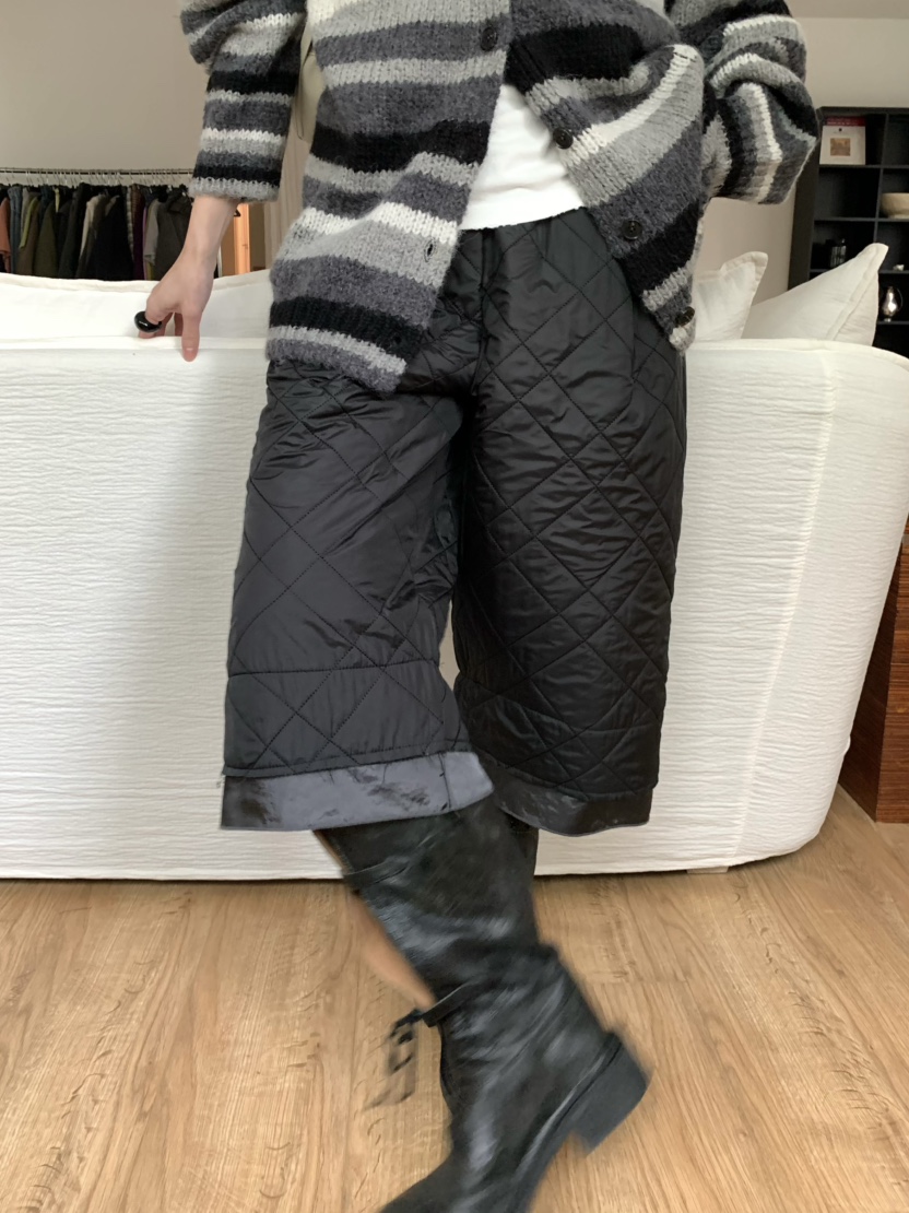 PEBBLE東大門㊣實拍女裝新款推薦熱賣職業人氣真品短褲絎縫PEBBLE/LAYER短褲