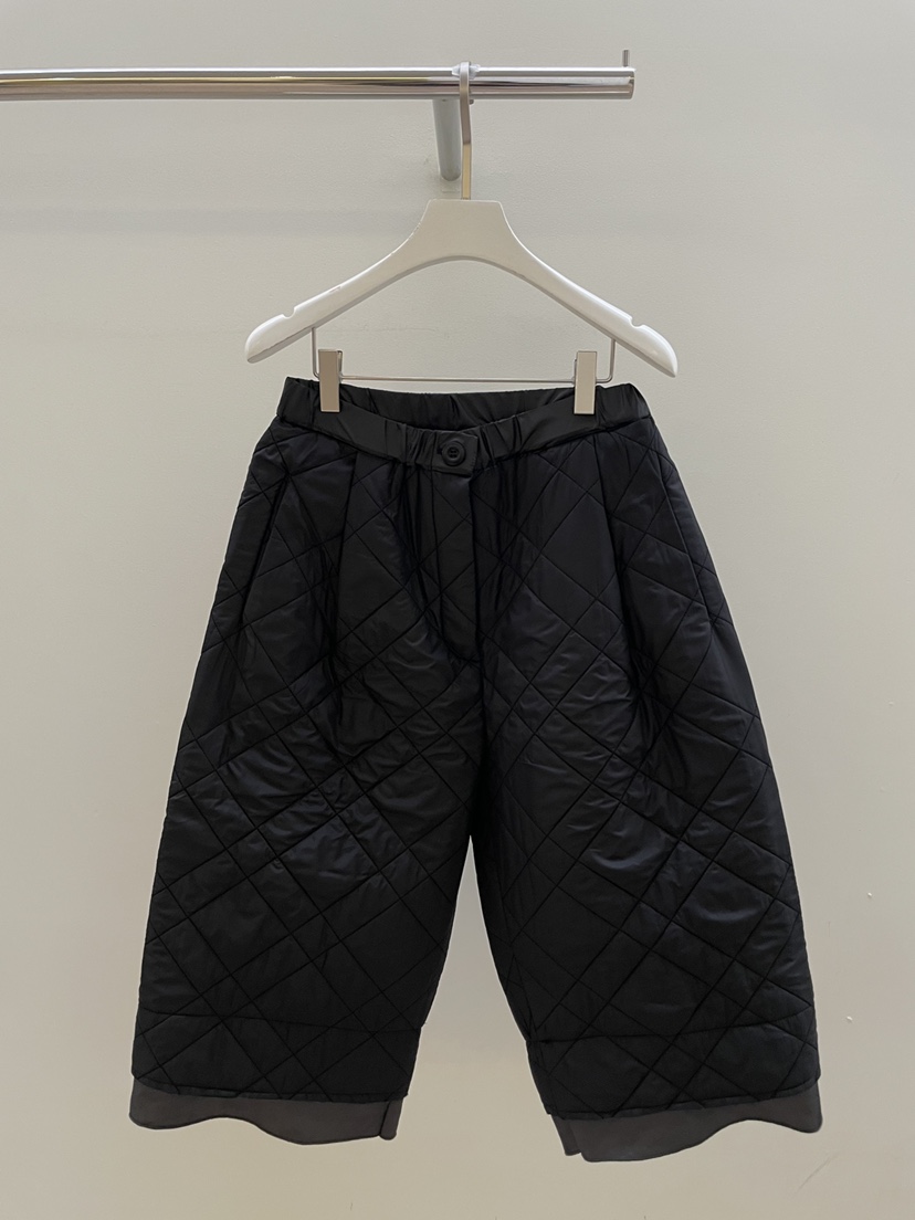 PEBBLE東大門㊣實拍女裝新款推薦熱賣職業人氣真品短褲絎縫PEBBLE/LAYER短褲