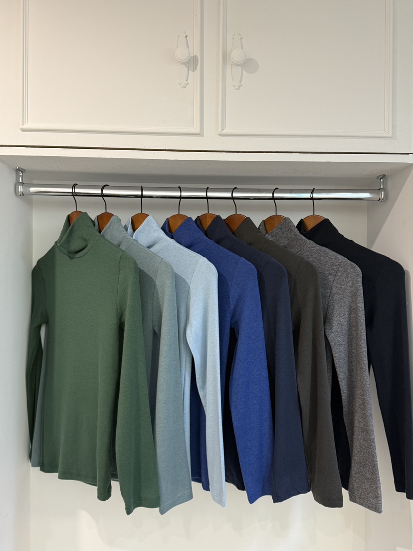 DAZE東大門㊣實拍女士新品25秋冬推薦人氣職業時尚長袖T恤羊毛LAVIEU長袖T恤