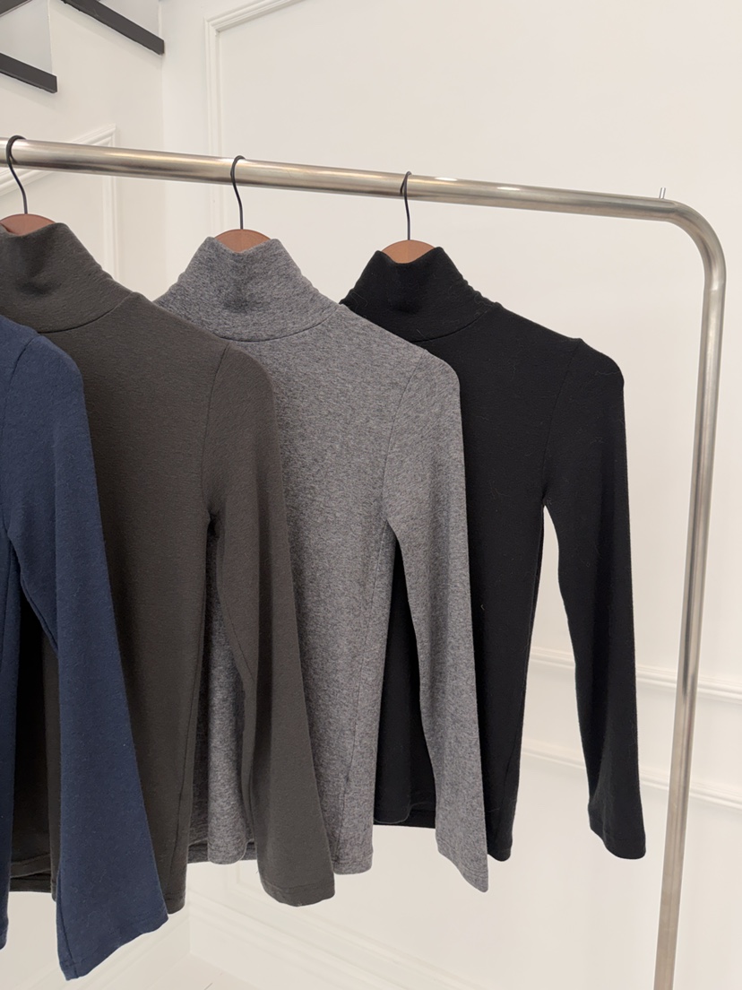 DAZE東大門㊣實拍女士新品25秋冬推薦人氣職業時尚長袖T恤羊毛LAVIEU長袖T恤