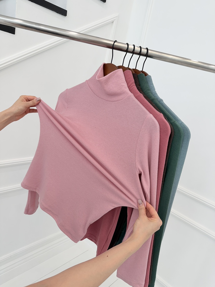 DAZE東大門㊣實拍女士新品25秋冬推薦人氣職業時尚長袖T恤羊毛LAVIEU長袖T恤