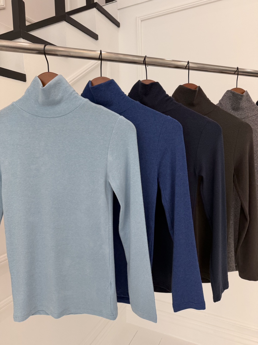 DAZE東大門㊣實拍女士新品25秋冬推薦人氣職業時尚長袖T恤羊毛LAVIEU長袖T恤