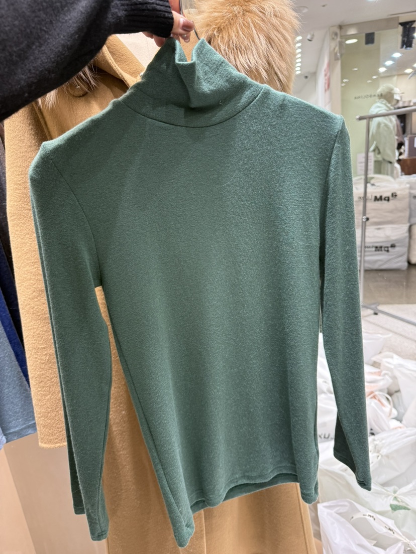 DAZE東大門㊣實拍女士新品25秋冬推薦人氣職業時尚長袖T恤羊毛LAVIEU長袖T恤圖色8