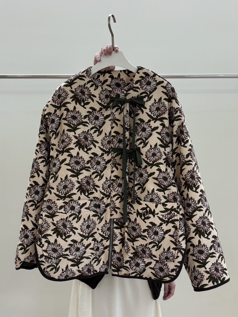 PEBBLE東大門㊣實拍女裝新款真品25秋冬推薦時尚夾克雙面絎縫PEBBLE/LAYER夾克