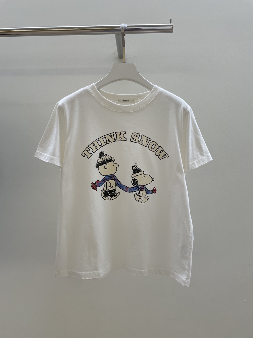 PEBBLE東大門㊣直郵女士新品真品推薦人氣時尚職業休閑25秋冬T恤PEBBLE/LAYERT恤