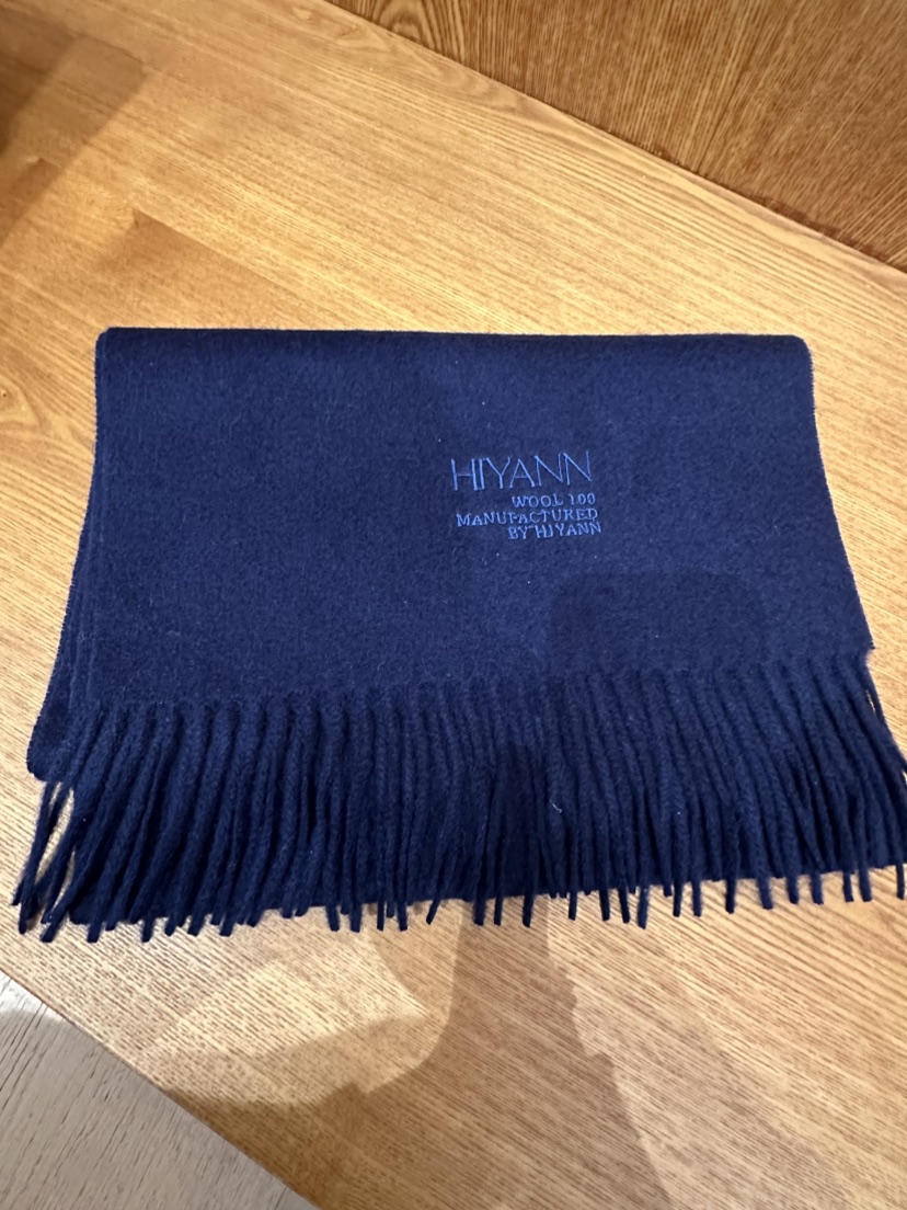 HI YANN韓國代購㊣女裝新品熱賣25秋冬職業圍巾披肩羊毛圍巾HI YANN圍巾/披肩圖色5