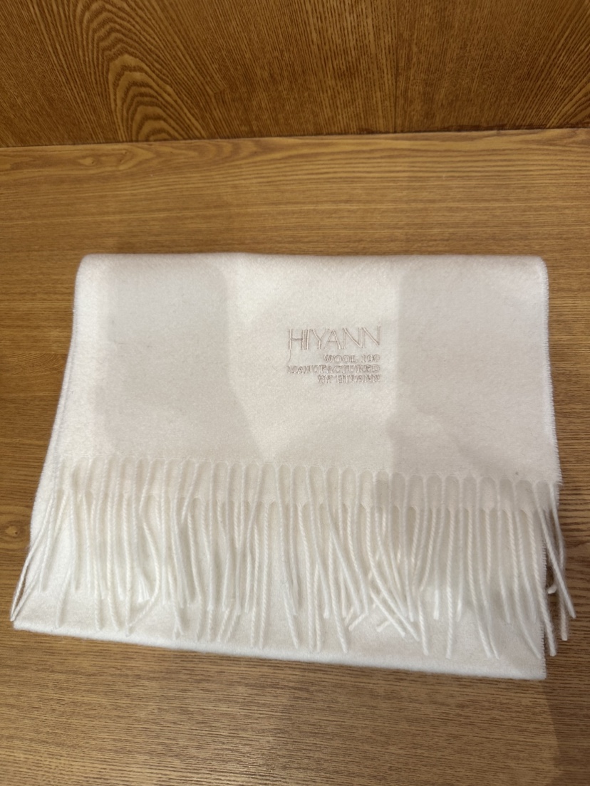 HI YANN韓國代購㊣女裝新品熱賣25秋冬職業圍巾披肩羊毛圍巾HI YANN圍巾/披肩圖色6