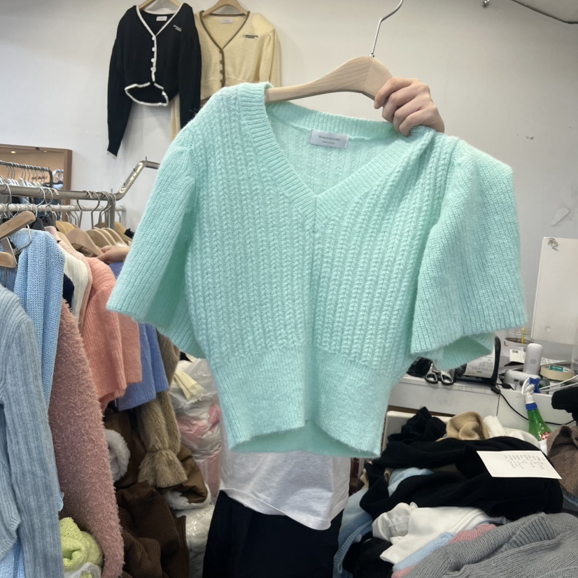 SAGE BRUSH東大門㊣實拍女裝新款職業真品推薦人氣25秋冬針織衫SAGE BRUSH針織衫圖色2
