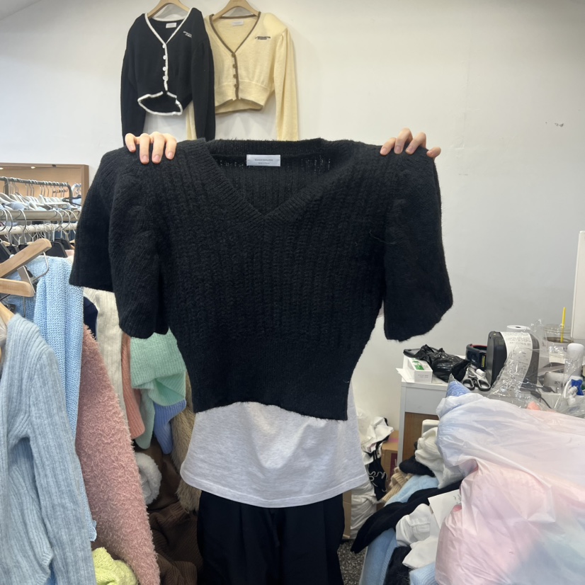 SAGE BRUSH東大門㊣實拍女裝新款職業真品推薦人氣25秋冬針織衫SAGE BRUSH針織衫圖色4