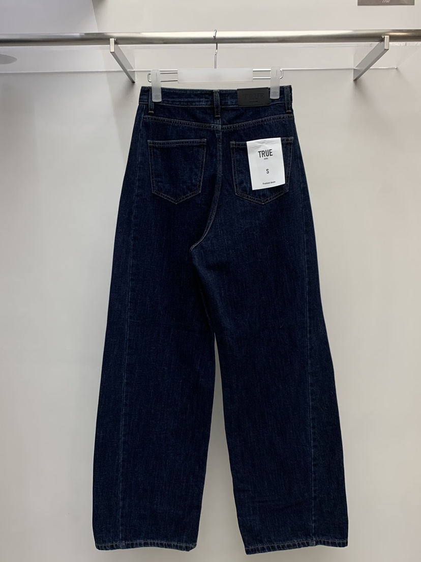 TRUE東大門㊣實拍女士新款25秋冬推薦熱賣職業人氣時尚牛仔褲TRUE牛仔褲