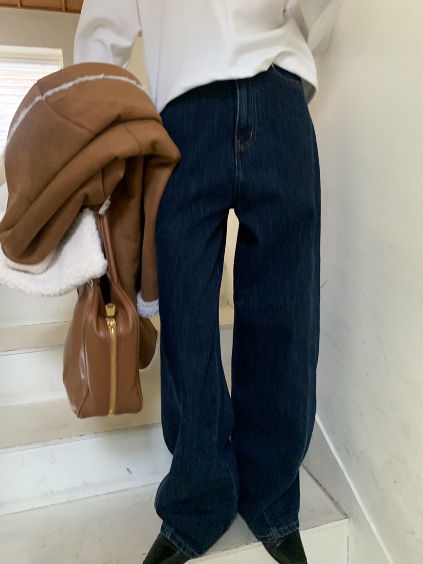 TRUE東大門㊣實拍女士新款25秋冬推薦熱賣職業人氣時尚牛仔褲TRUE牛仔褲