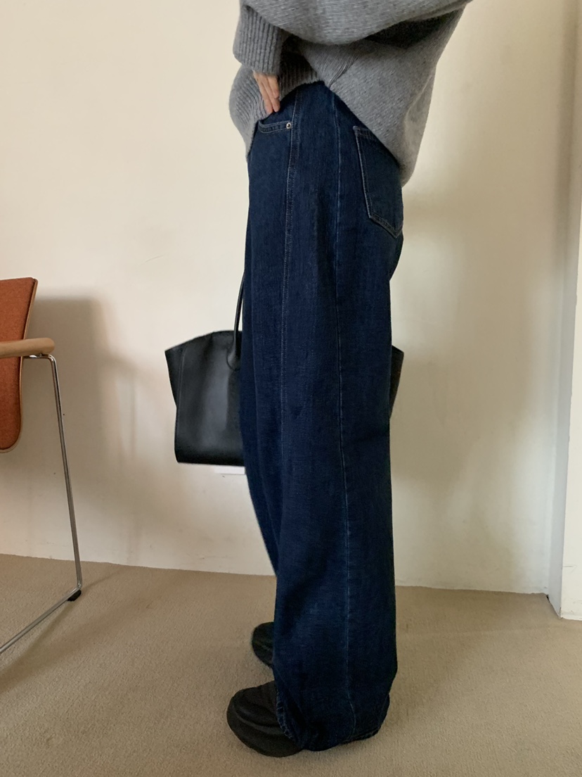 TRUE東大門㊣實拍女士新款25秋冬推薦熱賣職業人氣時尚牛仔褲TRUE牛仔褲