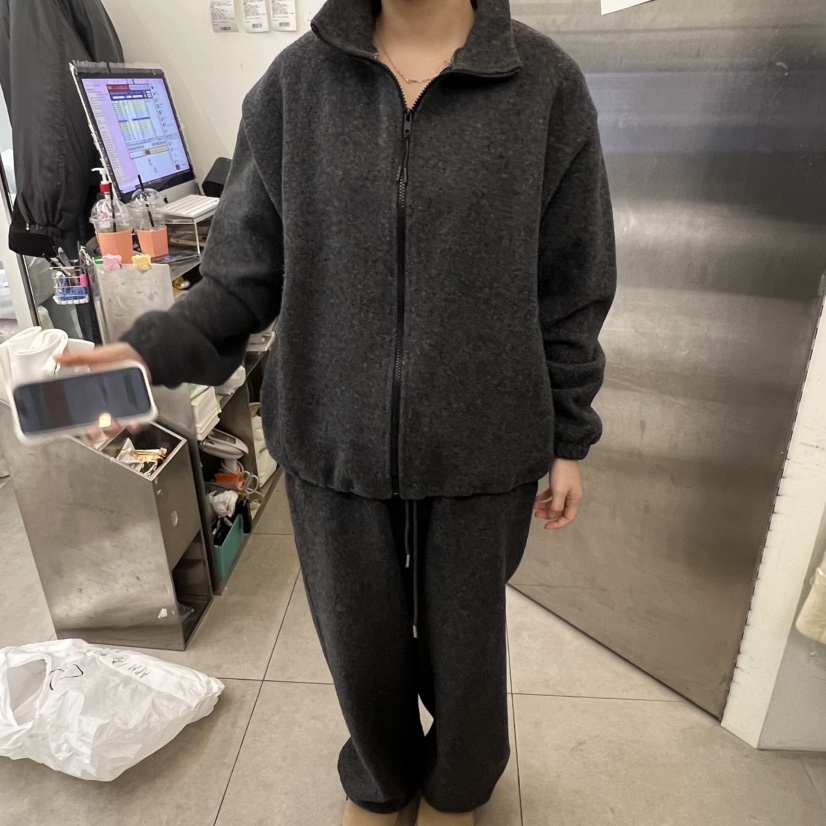 PORTS MOSS東大門㊣代購女士新款真品25秋冬職業夾克羊毛柔軟PORTS MOSS夾克圖色3