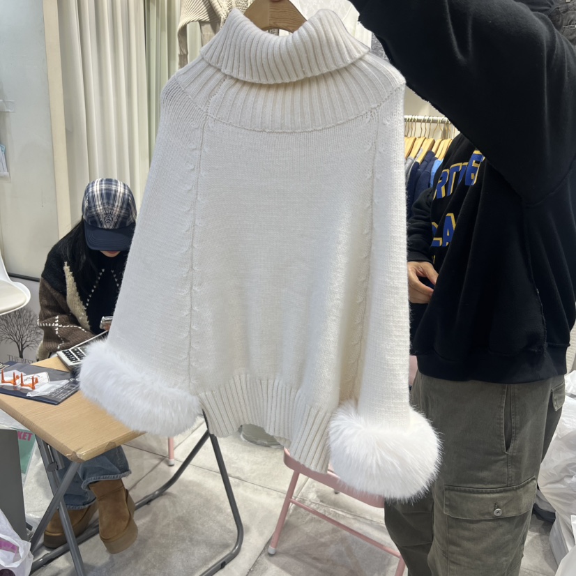 KC MARKET韓國代購㊣女裝新款真品職業休閑人氣時尚針織衫KC MARKET針織衫