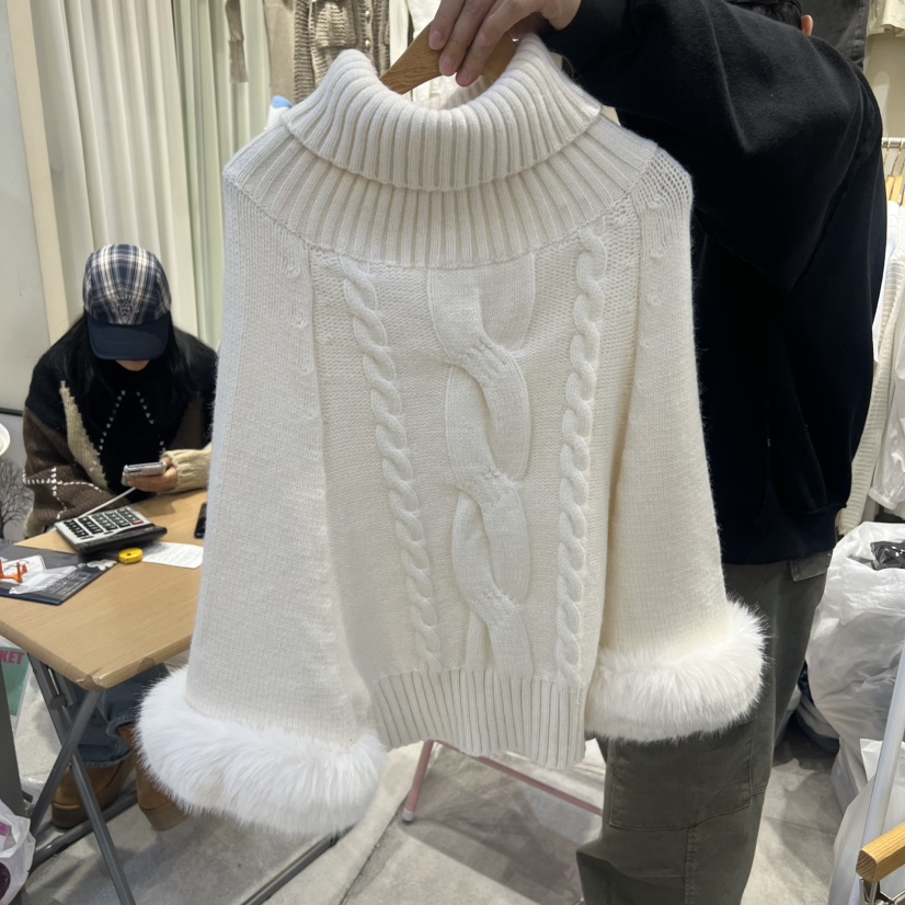 KC MARKET韓國代購㊣女裝新款真品職業休閑人氣時尚針織衫KC MARKET針織衫