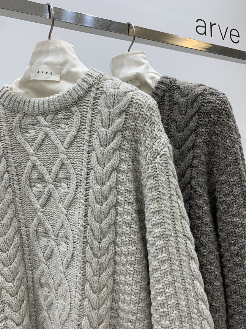 ARVE東大門㊣實拍女士新品人氣熱賣真品職業25秋冬休閑針織衫ARVE針織衫