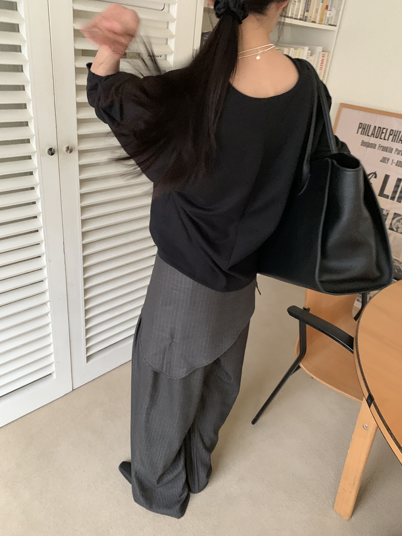 TRUE東大門㊣實拍女裝新款熱賣推薦25秋冬職業時尚套裝兩件套TRUE套裝