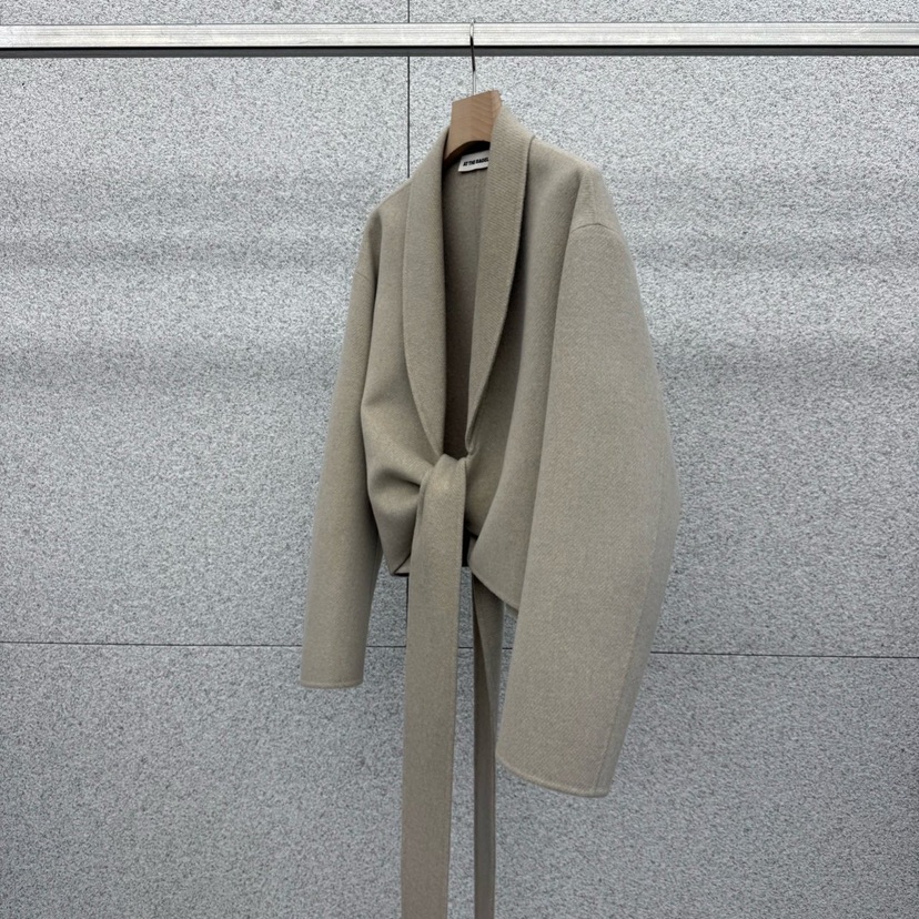 AT THE BAGEL東大門㊣實拍女士新款熱賣真品職業短款大衣AT THE BAGEL短款大衣圖色2