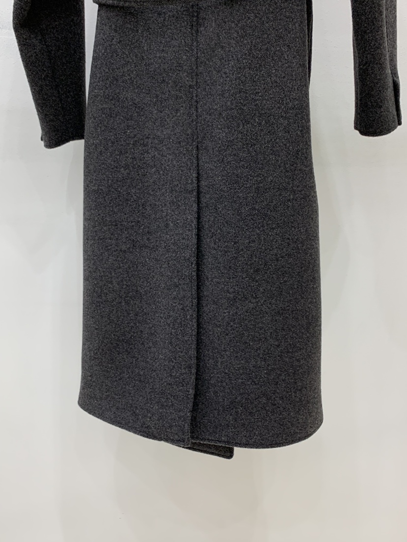 ARVE韓國代購㊣女士新款熱賣休閑人氣真品中長款大衣含腰帶ARVE中長款大衣