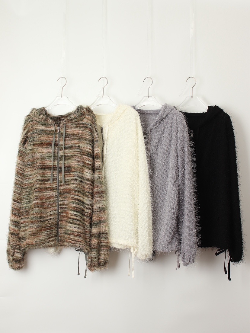 TEXTURE東大門㊣實拍女士新款職業推薦休閑人氣25秋冬針織衫拉鏈TEXTURE針織衫